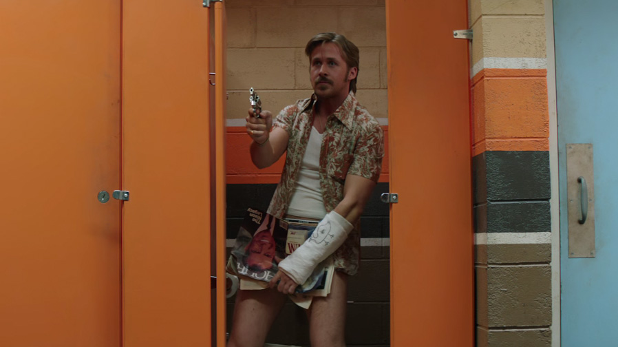 Ryan Gosling’s Holland March however, is more of a slimy character. 